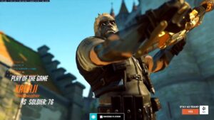 KABAJI SOLDIER 76 AND WIDOW GAMEPLAY EICHENWALDE! [ OVERWATCH 2 TOP 500 ]