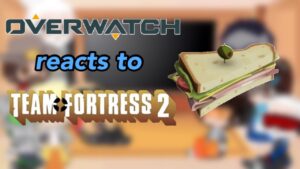Overwatch reacts to Team Fortress 2 |episode 10: meet the sandvich|