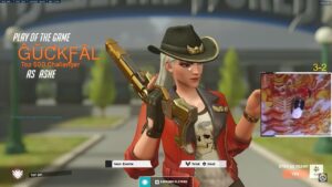 POTG! GALE INSANE ASHE GAMEPLAY OVERWATCH 2 SEASON 2 TOP 500