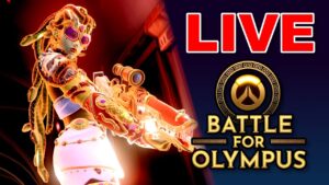 Playing the NEW Battle for Olympus Mode LIVE! - Overwatch 2