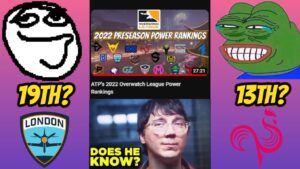 Reacting To My 2022 Overwatch League Power Rankings