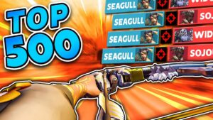 Seagull ROLLS in Top 500 as Hanzo in Overwatch 2
