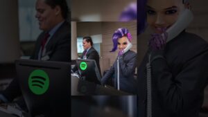 Sombra Tries to Sell Spotify Premium to Widowmaker - Overwatch 2