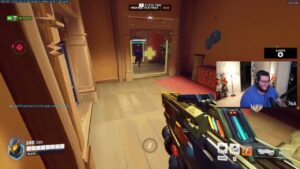 Teleporting Dva bug in Shambali spawn room | Overwatch 2