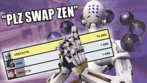 They asked me to swap ZENYATTA. But instead... l Overwatch 2 Top 500 Gameplay