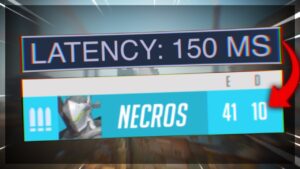 What Genji on 150ms Looks Like in Overwatch 2 | NECROS
