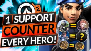 1 SUPPORT COUNTER PICK for EVERY HERO - This DOUBLES Your Rank - Overwatch 2 Guide