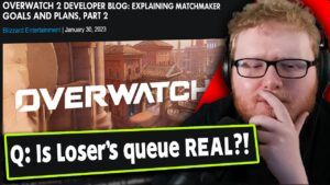 Blizzard addresses Loser's Queue in Overwatch 2...