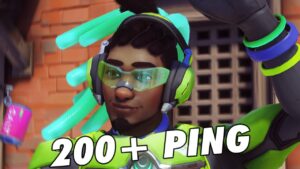 DPS Lucio on 200+ ping | Overwatch 2