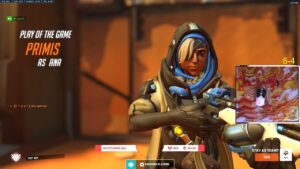 GALE CARRY ANA - POTG! OVERWATCH 2 TOP 500 SEASON 2