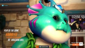 HARBLEU INSANE NANO HAMMOND - POTG!  [ OVERWATCH 2 TOP 500 SEASON 3 ]