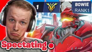 I Spectated the RANK 1 REINHARDT and he hit EVERY SINGLE CHARGE?! (Overwatch 2)