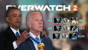 Joe Biden Dominates in Overwatch Competitive