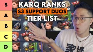 KarQ ranks Overwatch 2 SUPPORT DUOS (Season 3) (Tier List)