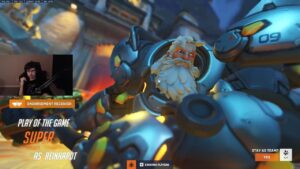 POTG! WHAT 3000+ HOURS OF REINHARDT LOOKS LIKE - SUPER BUFF REINHARDT OVERWATCH 2 SEASON 3