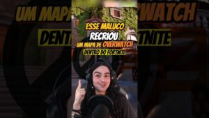 ESSE MALUCO RECRIOU UM MAPA DE OVERWATCH DENTRO DO FORTNITE #overwatch2 #fortnite #overwatch