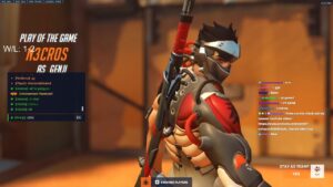 FASTEST GENJI! POTG! NECROS GENJI GAMEPLAY OVERWATCH 2 SEASON 3 TOP 500