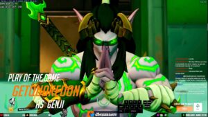 GETQUAKEDON DOOMFIST GOD PLAYS AS GENJI! [ OVERWATCH 2 TOP 500 SEASON 3 ]