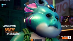 HARBLEU HAMMOND AND SIGMA - POTG! [ OVERWATCH 2 SEASON 3 TOP 500 ]