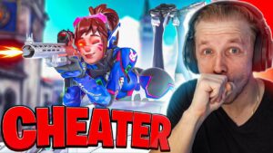 I Spectated DVA SNIPER CHEATER in Overwatch 2...