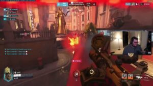 Instant karma for T-bagging | Overwatch 2