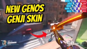 NECROS tries *New* GENOS GENJI Skin in Overwatch 2