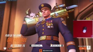 POTG! GALE SOLDIER 76 TOP 500 GAMEPLAY OVERWATCH 2 SEASON 3
