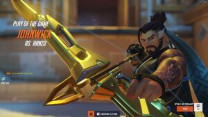 POTG! IDDQD TOP 500 HANZO GAMEPLAY OVERWATCH 2 SEASON 3