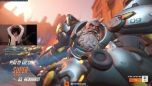 POTG! SUPER INSANE NANO REINHARDT OVERWATCH 2 SEASON 3 TOP 500 GAMEPLAY