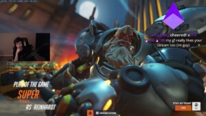POTG! SUPER INSANE REINHARDT OVERWATCH 2 SEASON 3 TOP 500 GAMEPLAY
