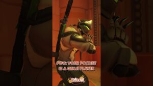 POV: your pocket is a genji player 😭 #overwatch #overwatch2 #mercy