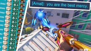 Pocketing Pharah After Guardian Angel NERF! 😇 Grandmaster Mercy - Overwatch 2