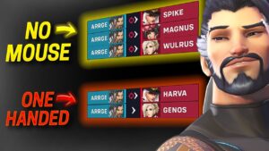 Rank 1 Hanzo kills top 500 players WITHOUT MOVING MOUSE