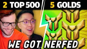 This 2v5 is EVEN HARDER NOW! Emongg & KarQ vs 5 GOLD PLAYERS
