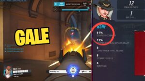 WHAT 61% ACCURACY OF ASHE LOOKS LIKE - GALE! ASHE  + BASTION OVERWATCH 2 SEASON 3 GAMEPLAY