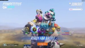 WHAT GOD OF JUNKRAT LOOKS LIKE - AQUAMARINE JUNKRAT GAMEPLAY OVERWATCH 2 SEASON 3