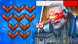 1 BUFFED Top 500 Soldier VS *10* Bronze Players - Who wins?! (Overwatch 2)