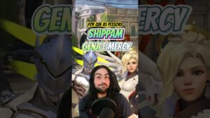 GENCY: QUAL É A DO SHIP GENJI+MERCY EM OVERWATCH? #overwatch #overwatch2