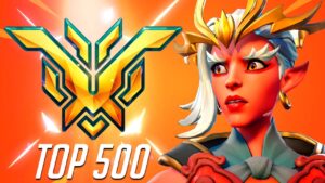 JAKE TOP 500 ASHE GAMEPLAY ON NEW QUEEN STREET MAP! OVERWATCH 2 SEASON 4