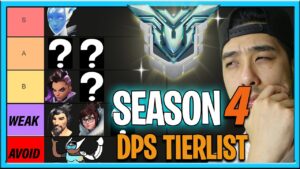 Overwatch 2 Season 4 DPS Tierlist Best and WORST DPS to Rank up with OverWatch 2 Rank up Tips