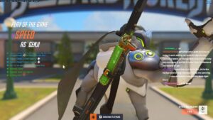 POTG! KING OF FASTEST GENJI BLADE! NECROS GENJI GAMEPLAY OVERWATCH 2 SEASON 3 TOP 500