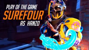 SUREFOUR is SHOWING HIS HANZO SKILL! [ OVERWATCH 2 SEASON 4 TOP 500 ]