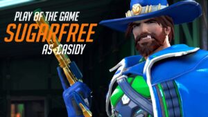 WHAT PRO CASSIDY LOOKS LIKE IN OW 2 - SUGARFREE! POTG! [ OVERWATCH 2 SEASON 3 TOP 500 ]