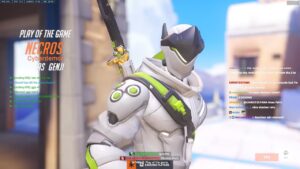 When the #1 Genji Plays! POTG! NECROS BEST GENJI OVERWATCH 2 SEASON 4