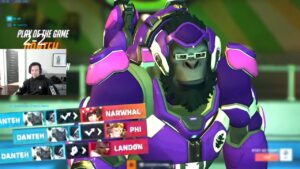 DANTEH PRO WINSTON VS SEASON 4 META! POTG! [ OVERWATCH 2 TOP 500 SEASON 4 ]