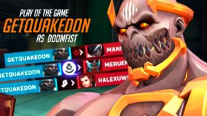 GETQUAKEDON is SHOWING HIS DOOMFIST SKILL! POTG! [ OVERWATCH 2 TOP 500 SEASON 4 ]