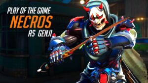 NECROS SICK GENJI MAIN - POTG! [ OVERWATCH 2 TOP 500 SEASON 4 ]