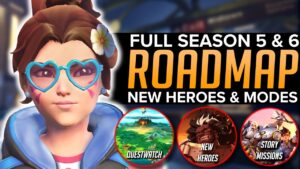 Overwatch 2: NEW Heroes, Maps & Modes! - FULL Season 5 & 6 Content Roadmap!