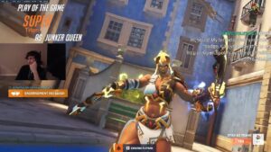 POTG! SUPER INSANE JUNKER QUEEN TOP 500 TANK GAMEPLAY OVERWATCH 2 SEASON 4