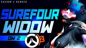 SUREFOUR AGGRESSIVE WIDOW GAMEPLAY - OVERWATCH 2 SEASON 4 TOP 500